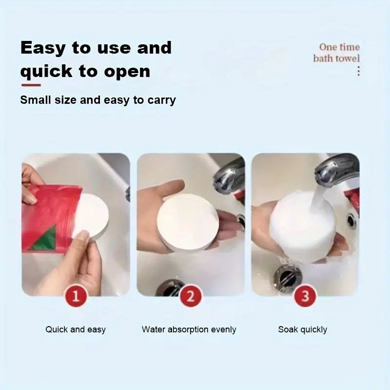 Magic Compressed Towel 💫Pack of 10 🔥